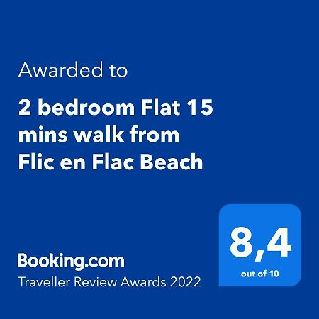 2 Bedroom Flat 15 Mins Walk From Flic En Flac Beach ภายนอก รูปภาพ